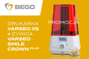 Promocja BEGO Varseo XS + żywica VarseoSmileCrown Plus